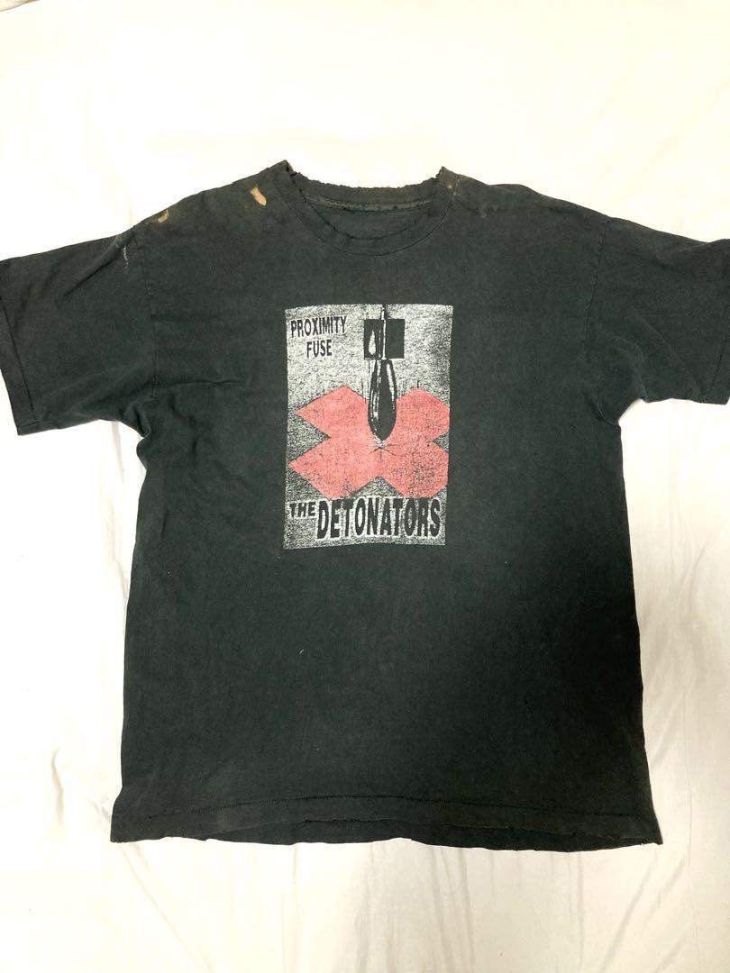 80s〜　DETONATORS tシャツ ボロ ビンテージ