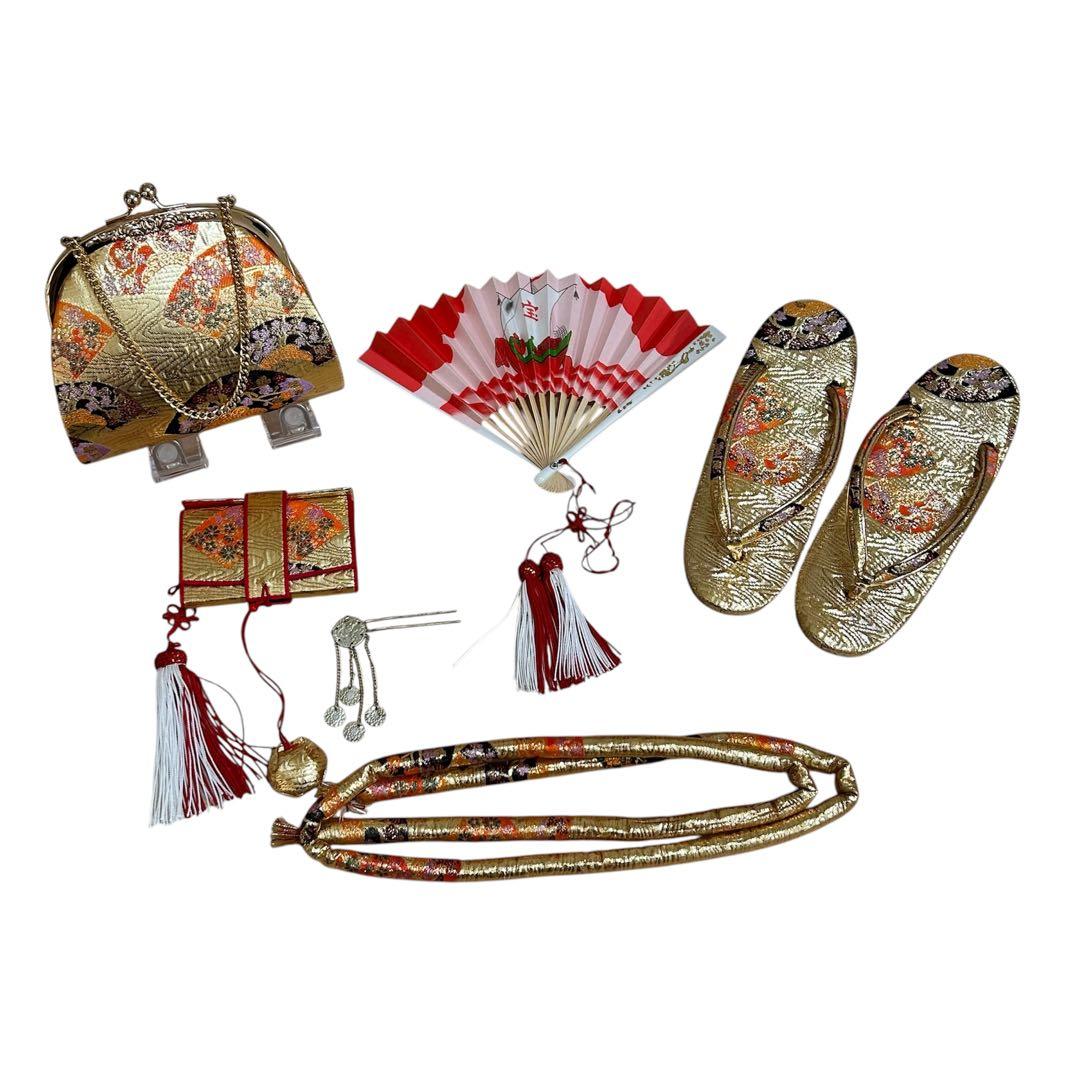 着物 七五三 7歳 女の子 13点 フルセット 深赤 束ね熨斗 花文 吉祥文様 着物 七五三 7歳 女の子 13点 フルセット 深赤 束ね熨斗 花文 吉祥文様