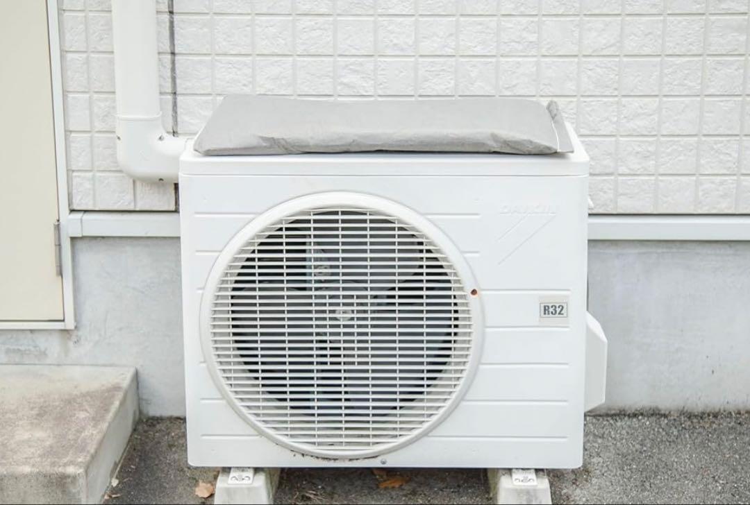 GXマット（特許申請済み）エアコン消費電力を約38%打ち水効果で節電！