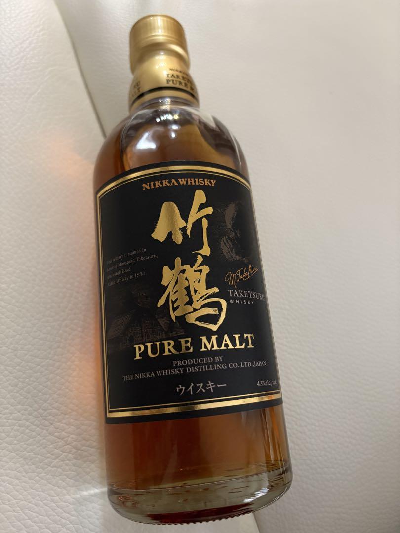 レア 竹鶴 ピュアモルト ウイスキー 500ml ニッカウヰスキー