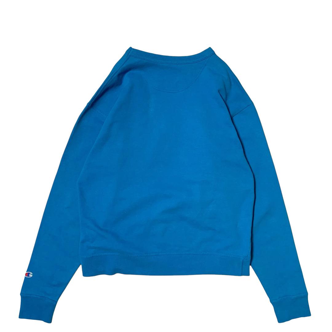 チャンピオン スウェット CHAMPION エメラルド 目付き 無地 トレーナー