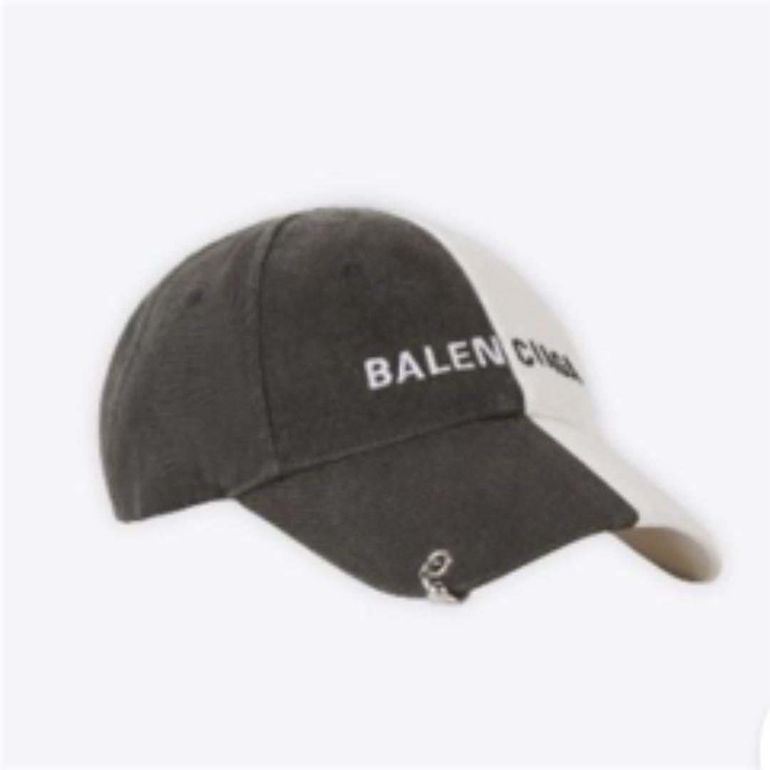 BALENCIAGA 50/50 キャップ ピアス バイカラー キャップ | musicsajo.hu