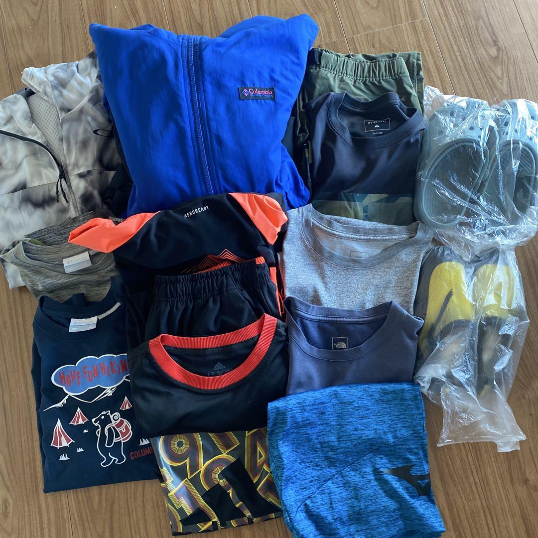 子供服まとめ売り　140〜Ｓ　adidas コロンビア　ノースフェイスなど