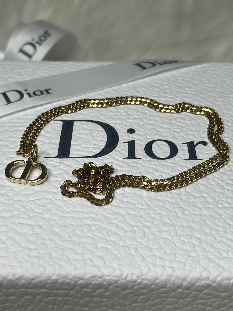 【新品レア】Christian Dior チャーム &ネックレス チェーン