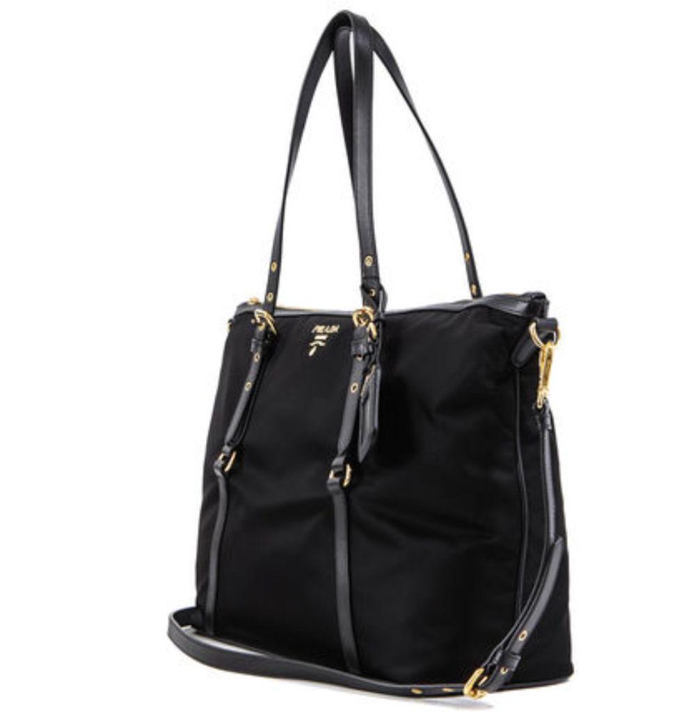 PRADA ショルダーバッグ 黒 ナイロン