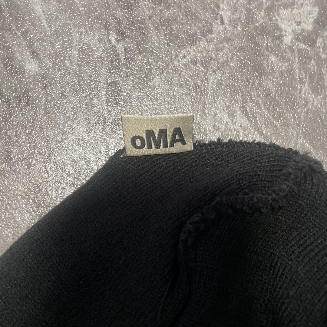 oMA OG LOGO SKULL CAP black ビーニー　ブラック