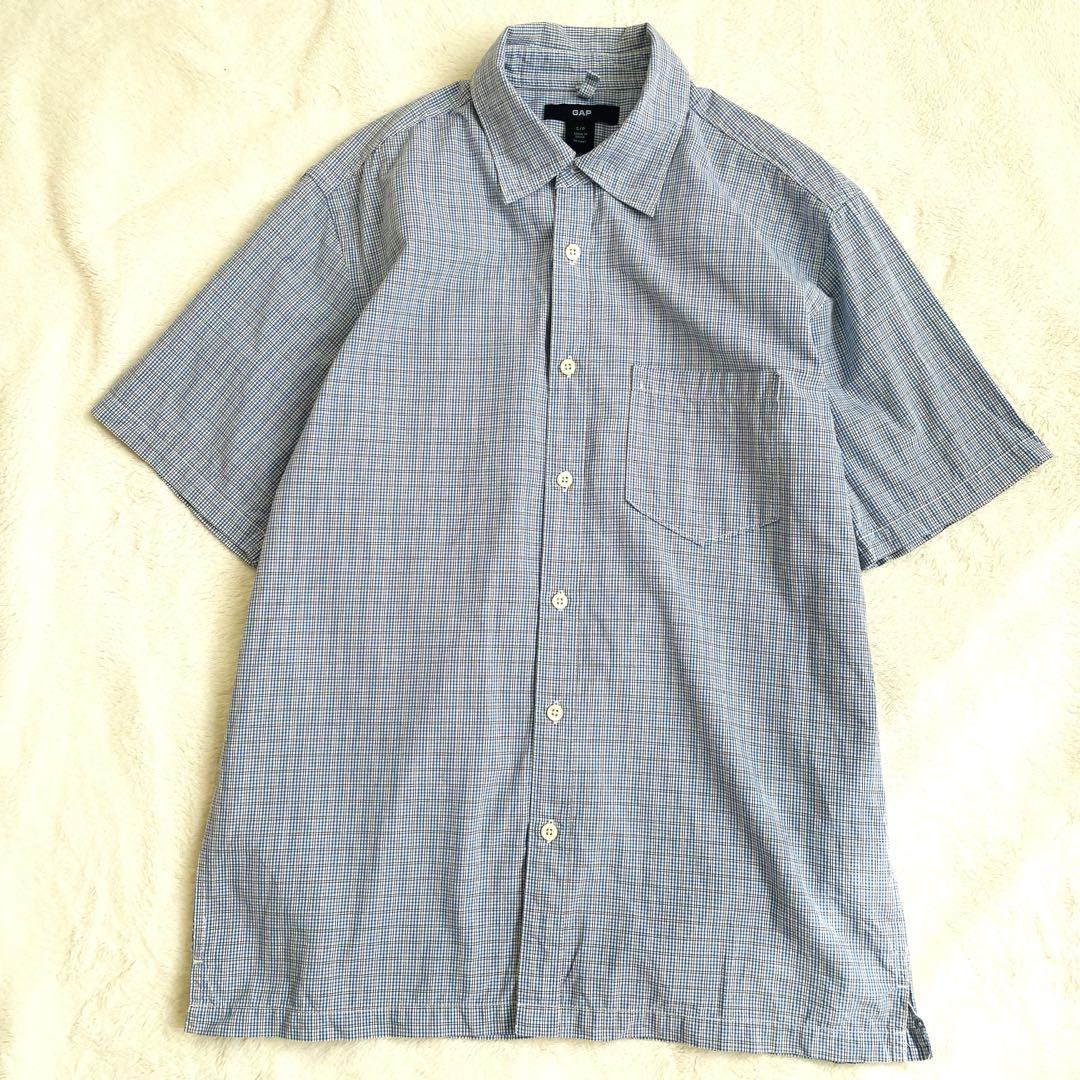 OOs OLD GAP チェックシャツ半袖シャツ　オールドギャップCityboy