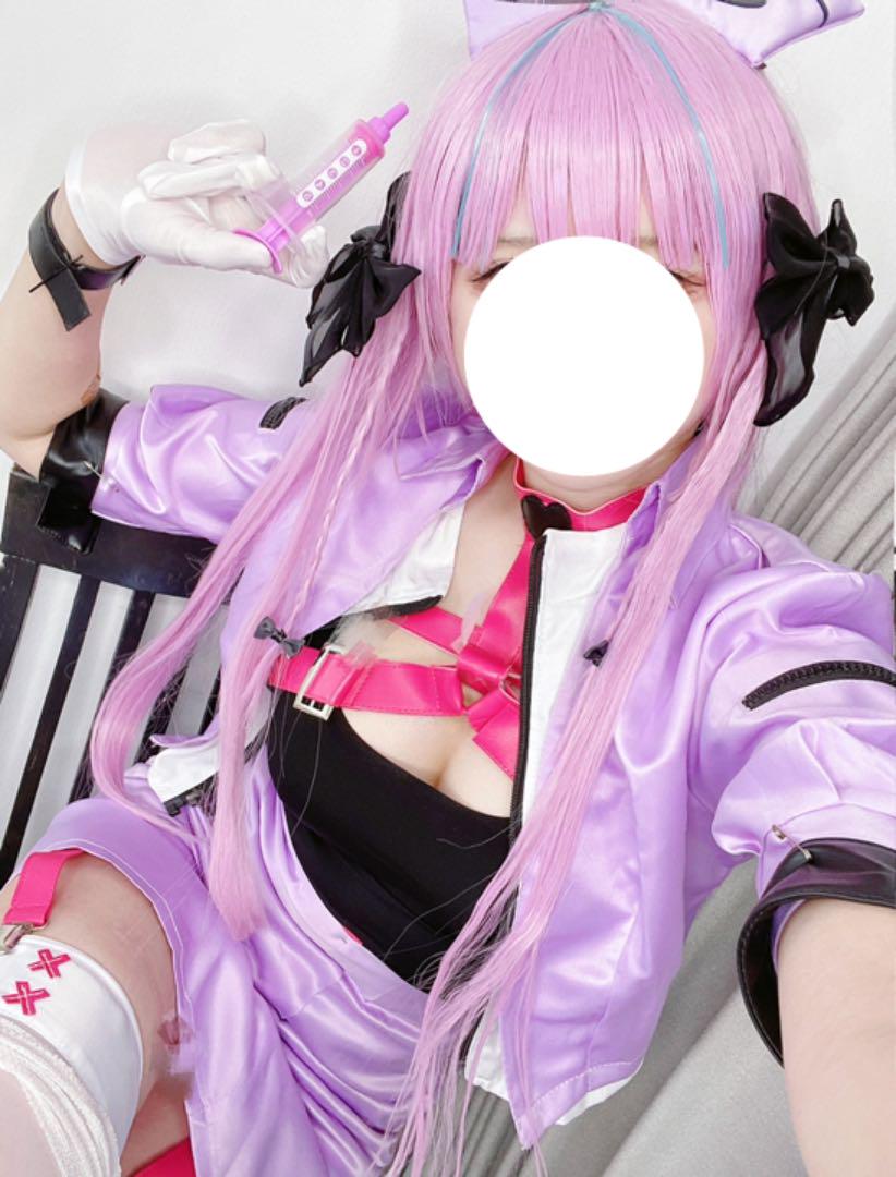 《湊あくあ　ナース　フルセットコスプレ》