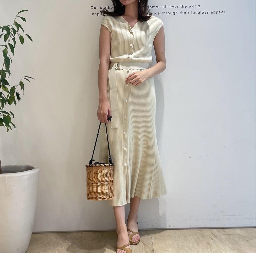 【美品】マイストラーダ＊フレンチマーメイドニットワンピース