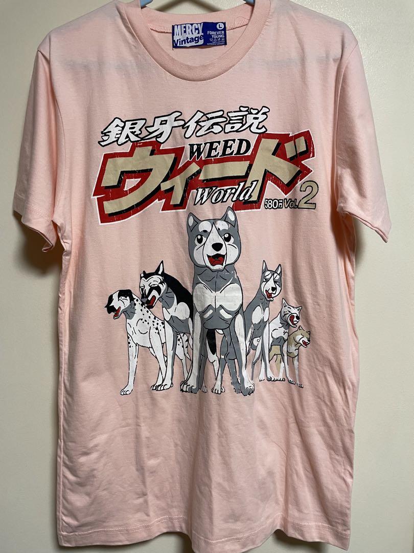 銀牙伝説WEED ヴィンテージTシャツ　Lサイズ　銀牙