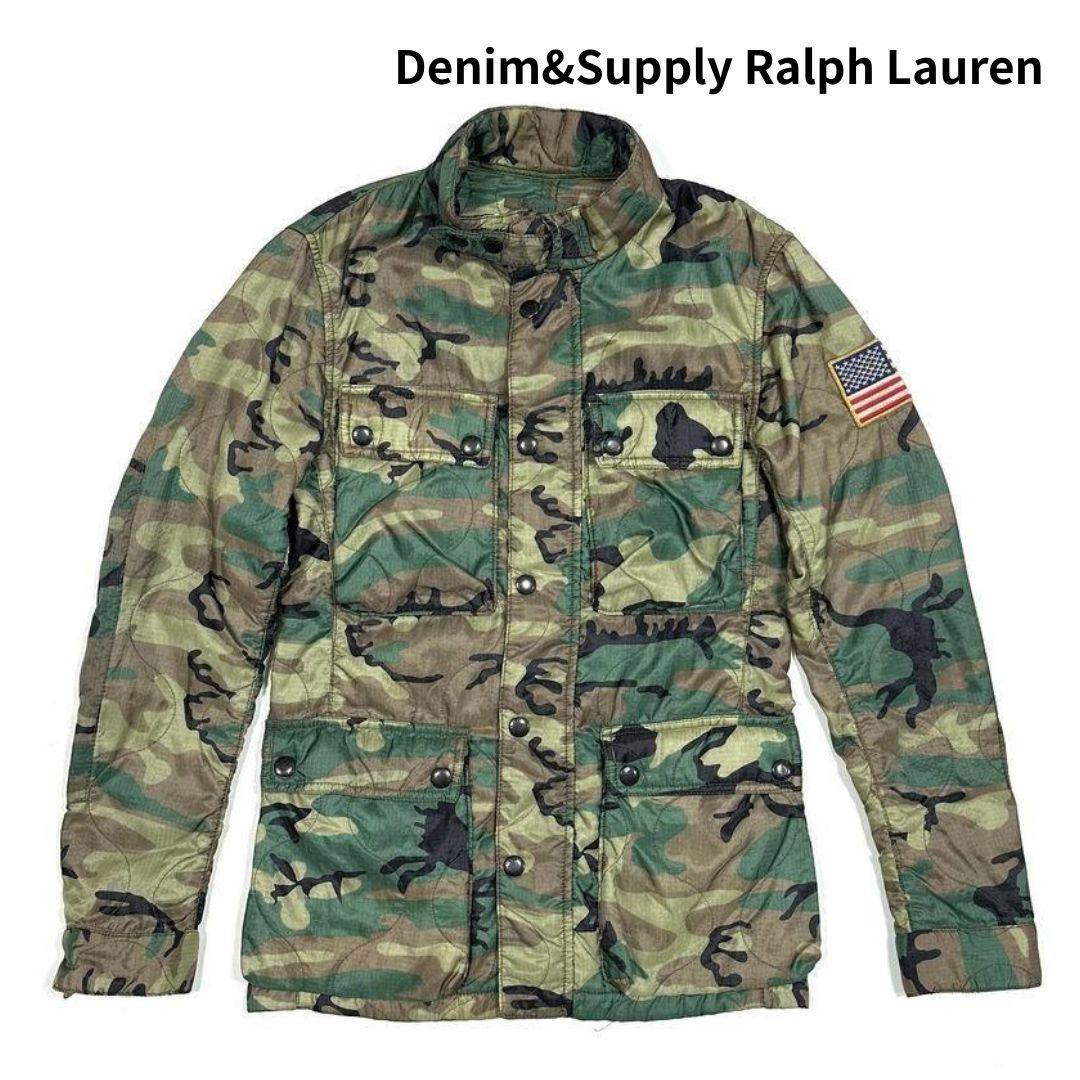 ラルフローレン DENIM＆SUPPLY ■迷彩 ミリタリージャケット ■実質L POLO RALPH LAUREN（ポロ ラルフ ローレン）の「DENIM & SUPPLY