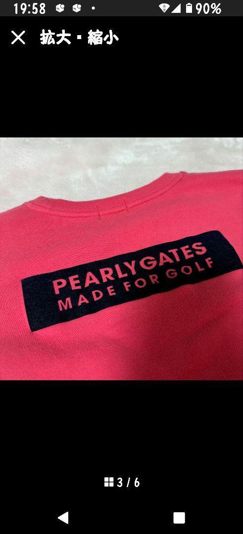 オンライン ショッピング 通販スポーツ - PEARLY GATES ピンク