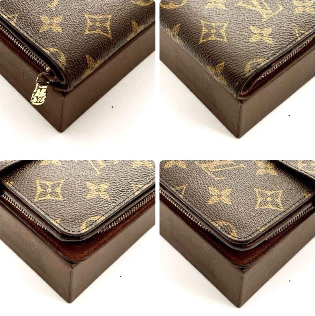 箱付き極美品❣️ルイヴィトン❣️ポルトパピエジップラウンドファスナー