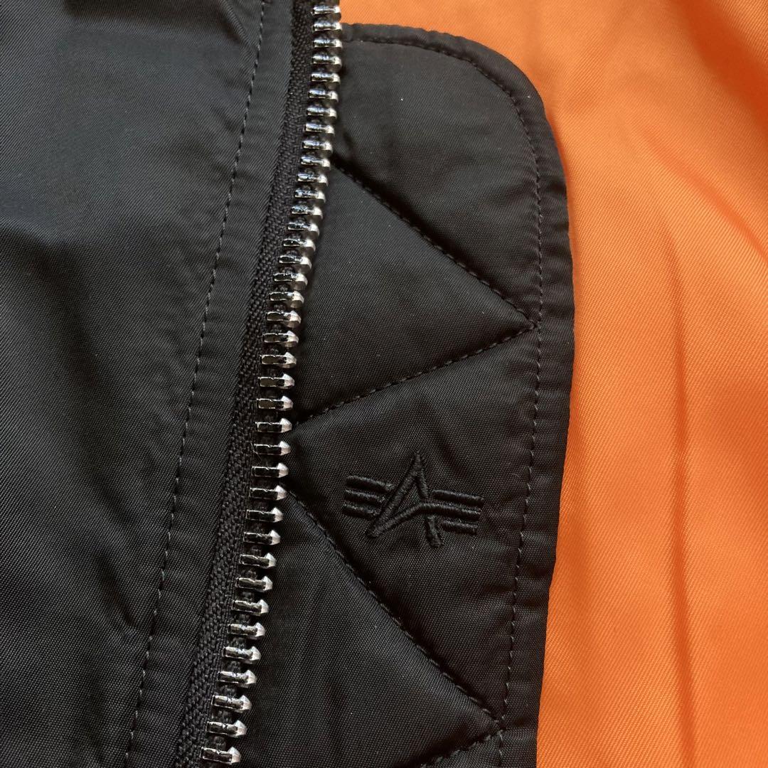 ALPHA INDUSTRIES MA-1 フライトジャケット　ブラック　M