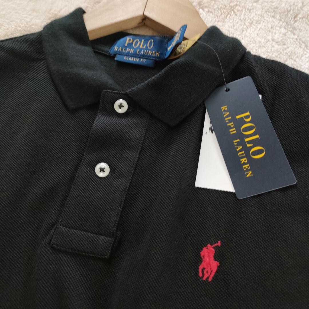 新品　POLO RALPH LAUREN　現行　ポロシャツ　黒　メンズ