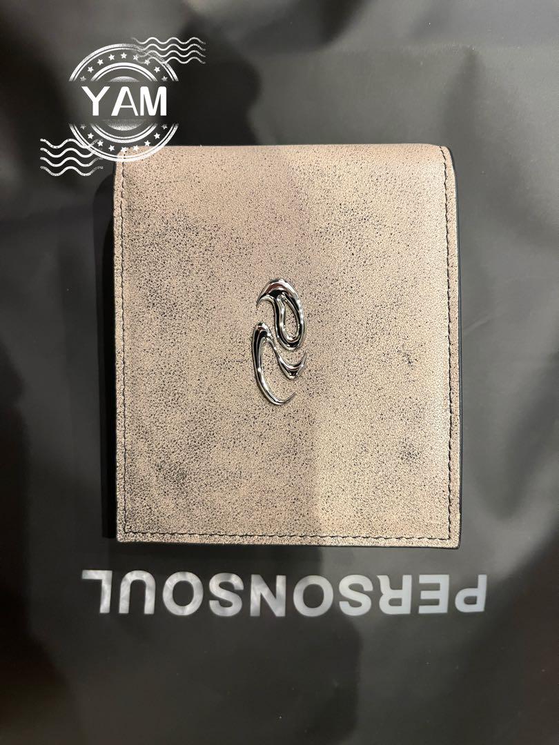 小物 PERSONSOUL YUAN SYMBOL SHEEPSKIN WALLET