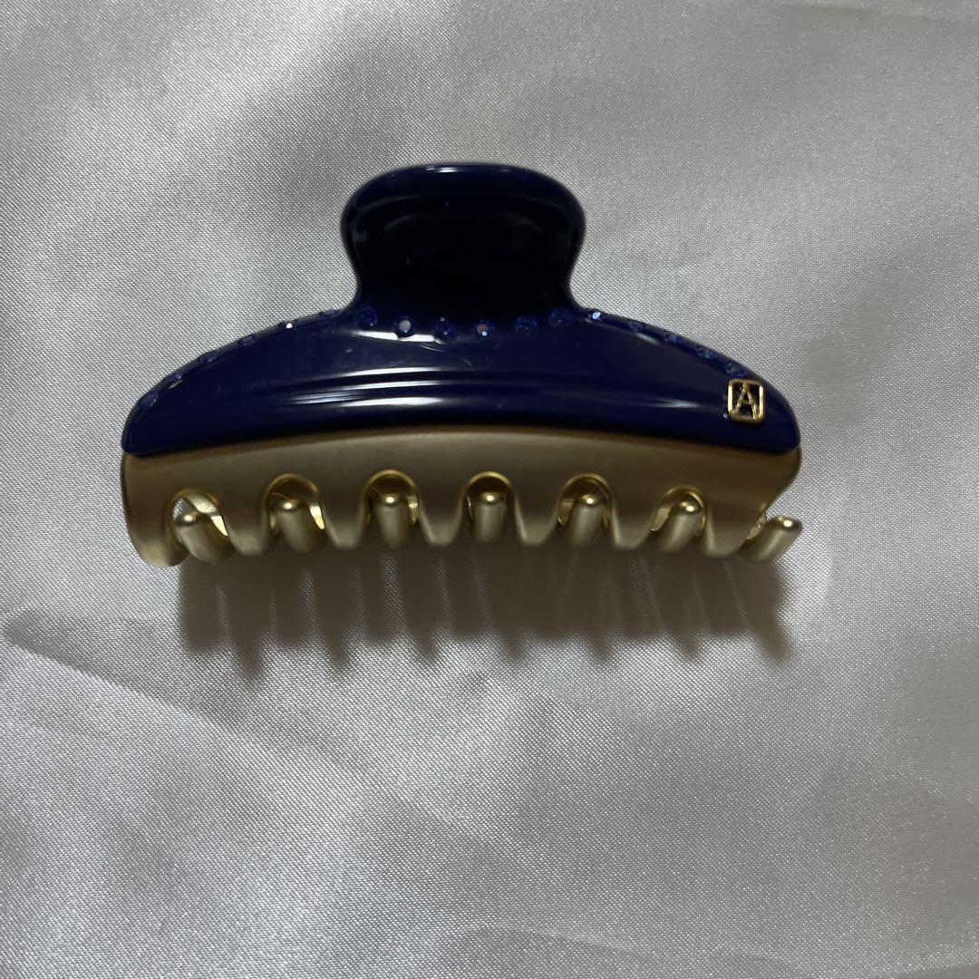 【新品未使用】ALEXANDRE DE PARIS ヘアクリップ ネイビー ALEXANDRE DE PARIS ヘアクリップ ネイビー - メルカリ