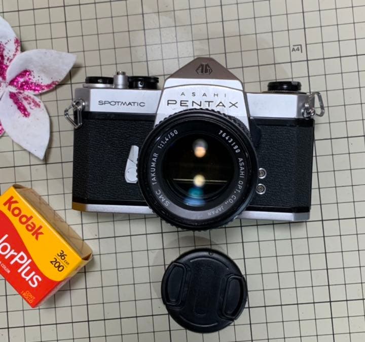メンテ済み 裏蓋固着なし ペンタックス Sp 明るいレンズセット メルカリ