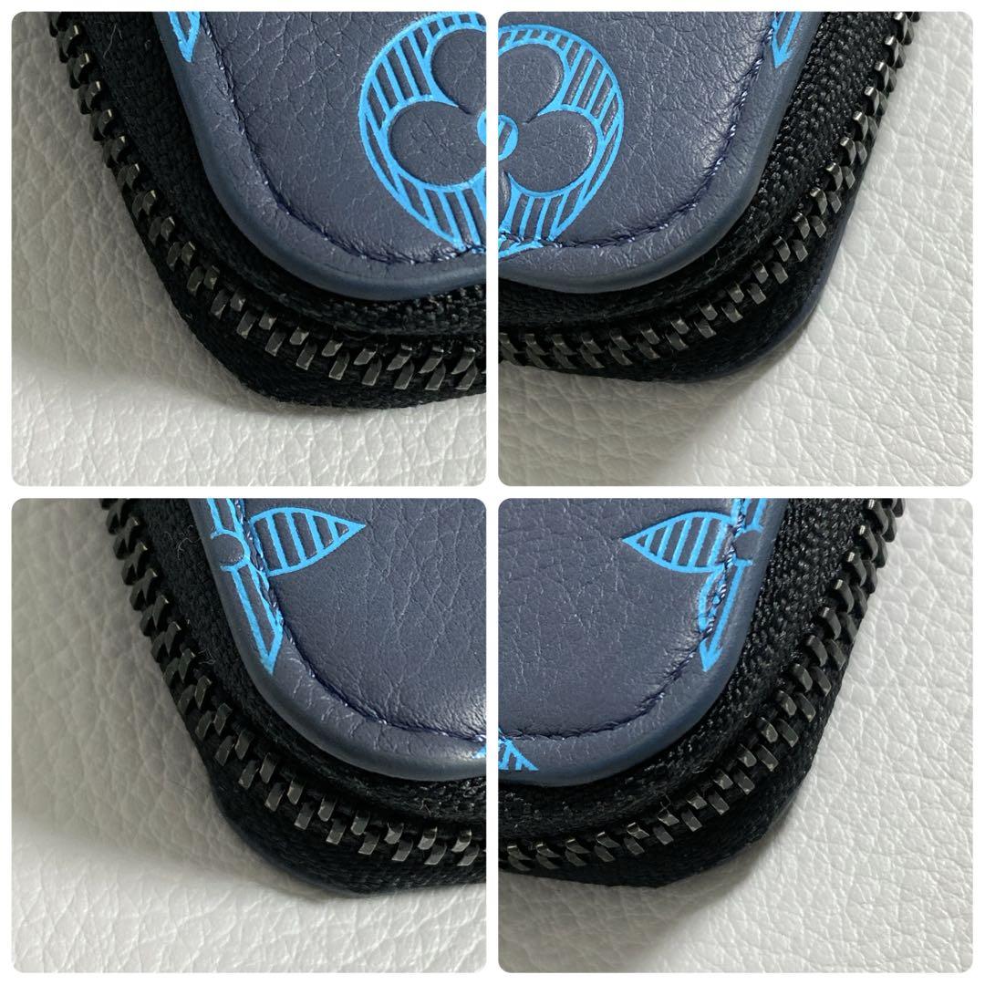 LOUIS VUITTON/モノグラムシャドウ ジッピーウォレットヴェルティカル