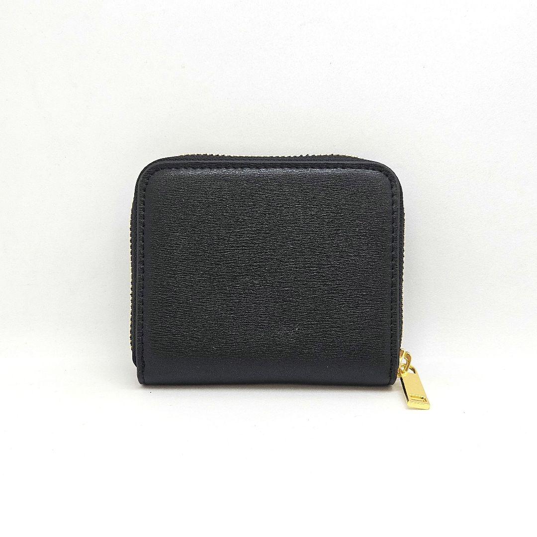 CELINE セリーヌ　コンパクトジップウォレット　黒 CELINE セリーヌ コンパクト ジップウォレット キュイル