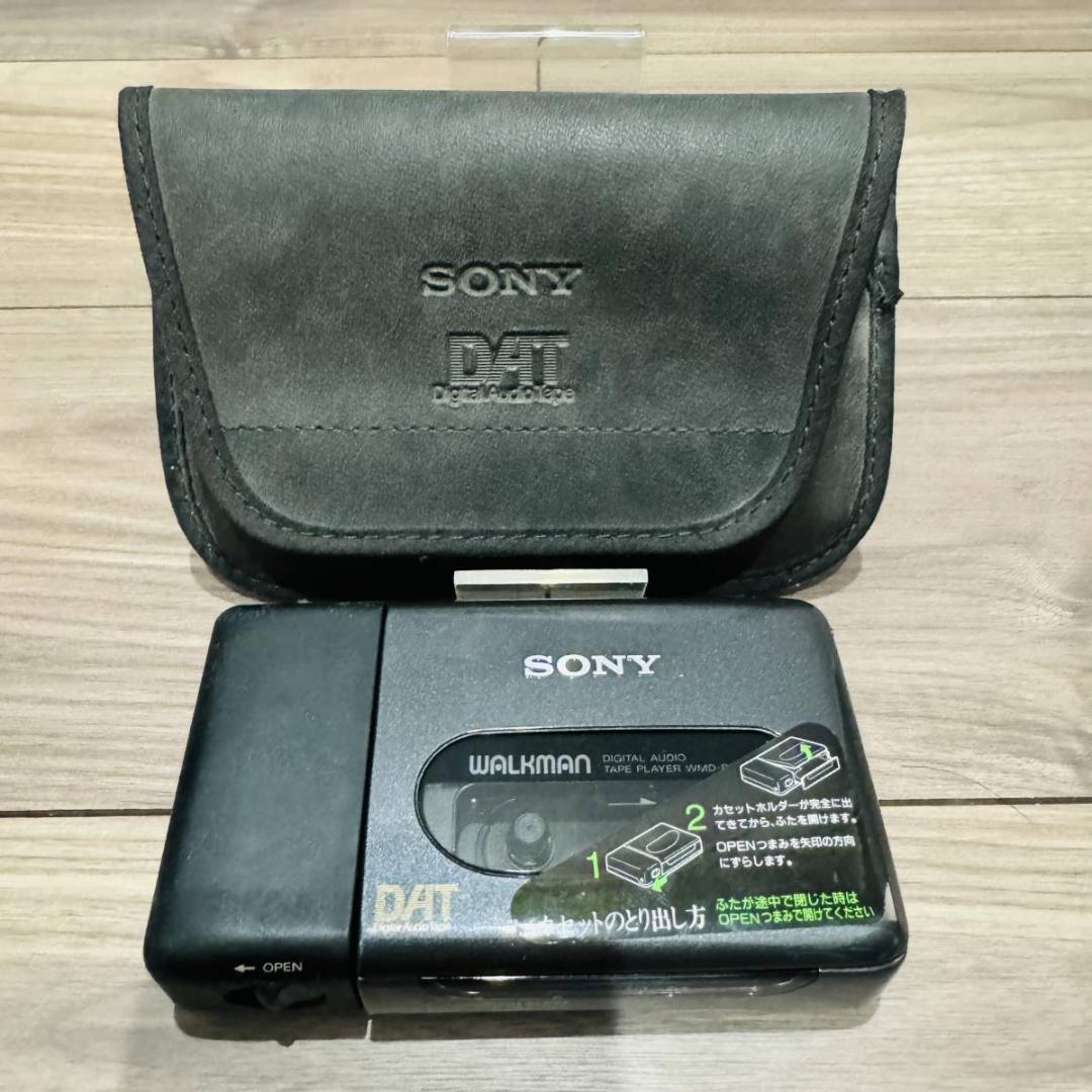 通電確認済み/純正ケース付き SONY DATプレーヤー WMD-DT1 エヴァ