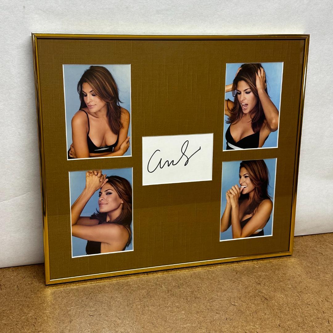 Eva Mendes（エヴァ・メンデス）直筆サイン入り フォトフレーム