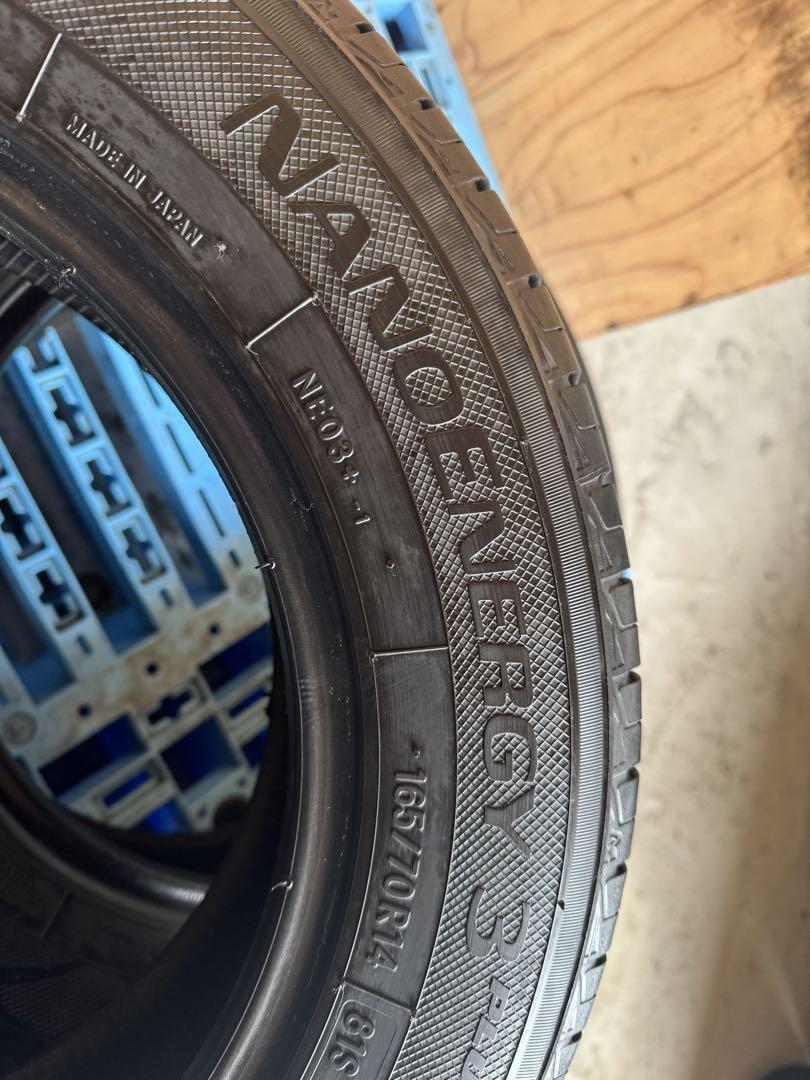 タイヤ・ホイール (36)165/70R14 TOYO NANOENERGY 3PLUS