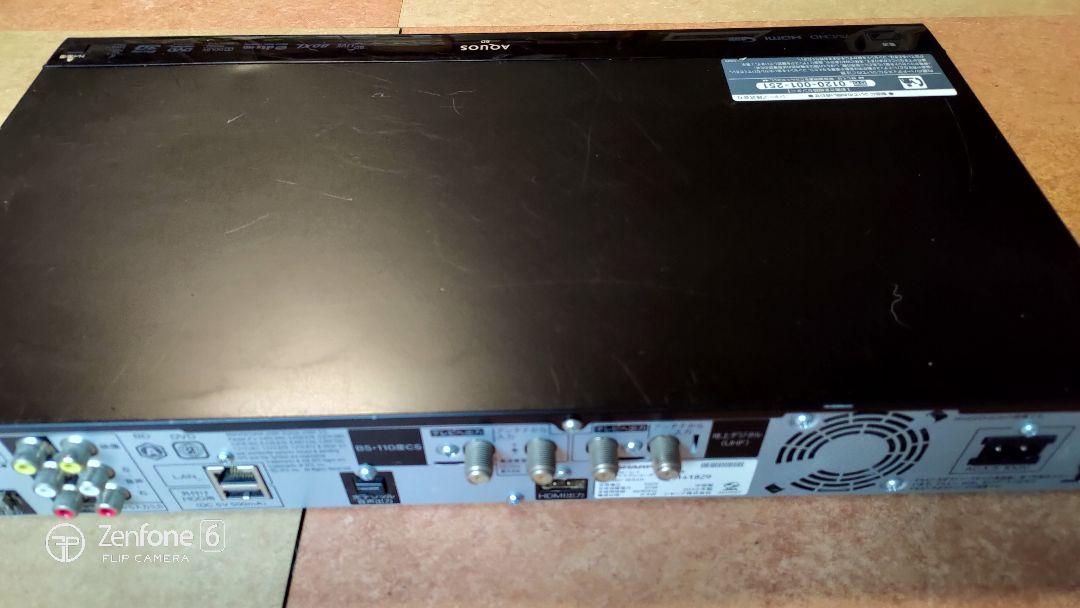 HDD500GB☆☆ SHARP ブルーレイレコーダー BD-W520 ☆☆