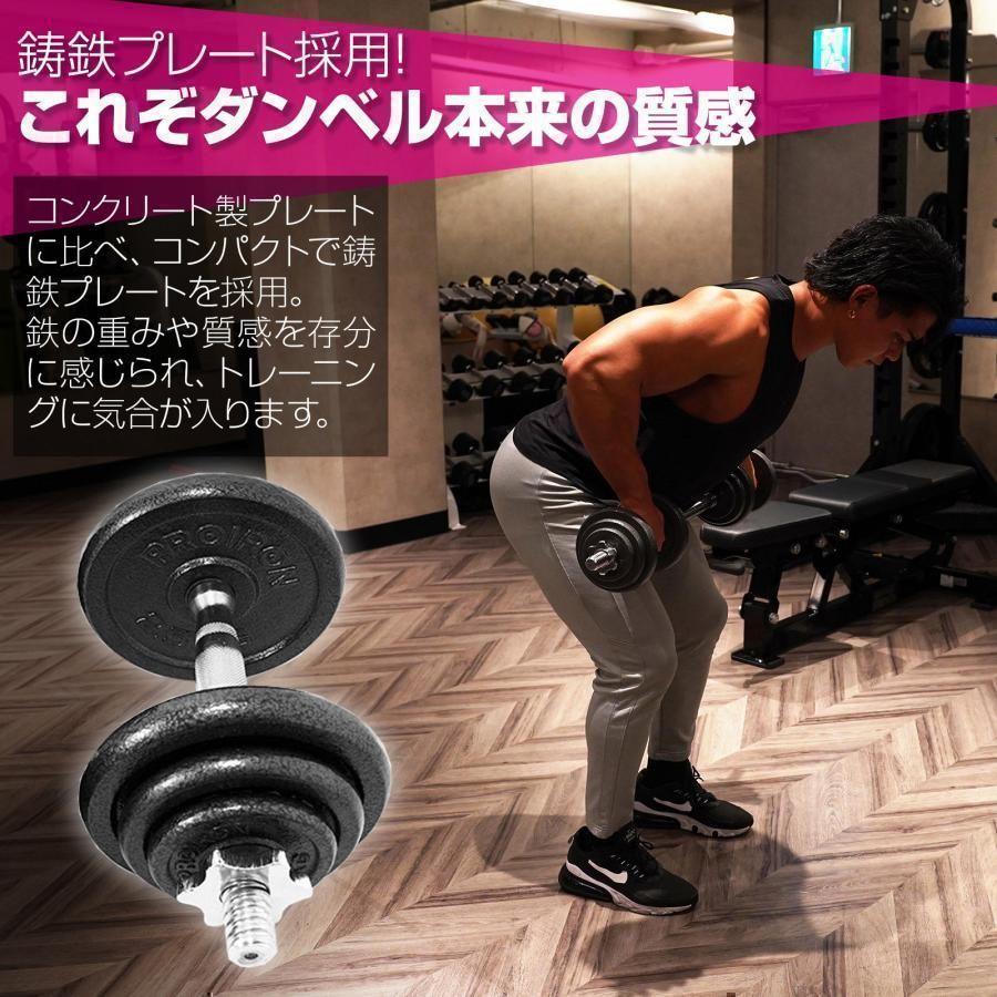 雪の豪奢 ダンベル 30kg セット 延長用シャフト コネクション・チューブ ウエイトトレーニング