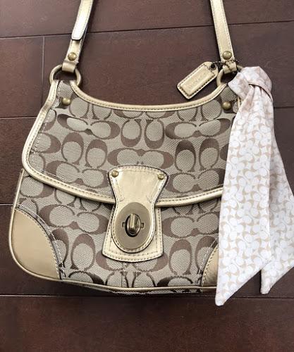 COACH シグネチャー ショルダーバッグ MQGzF-m17701447593 ターンロック 好評超激得
