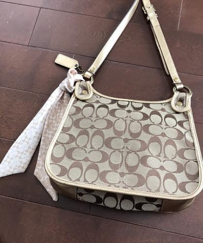 COACH シグネチャー ショルダーバッグ MQGzF-m17701447593 ターンロック 好評超激得