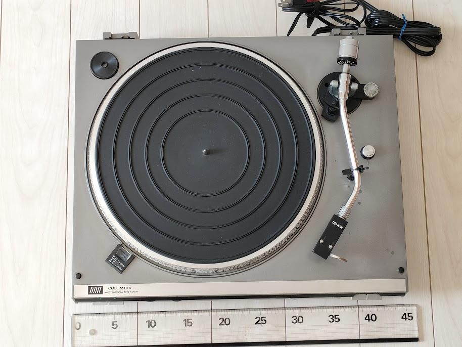 お買い得SALE コロムビア 通電回転OK 音出確認なし 6Y5IN-m17702427230 レコードプレーヤー SL-5DFF 正規品