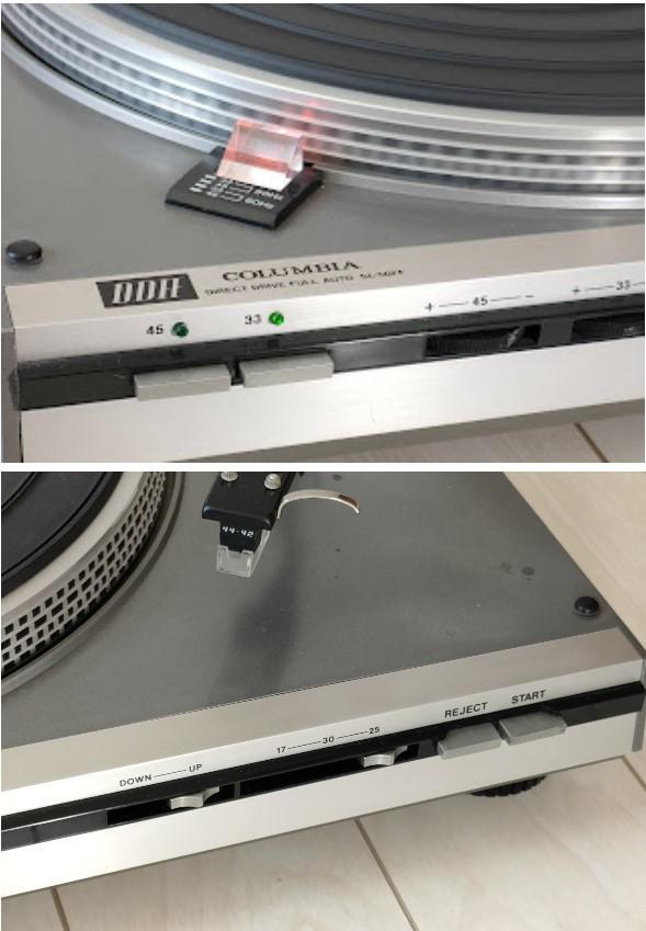 お買い得SALE コロムビア 通電回転OK 音出確認なし 6Y5IN-m17702427230 レコードプレーヤー SL-5DFF 正規品