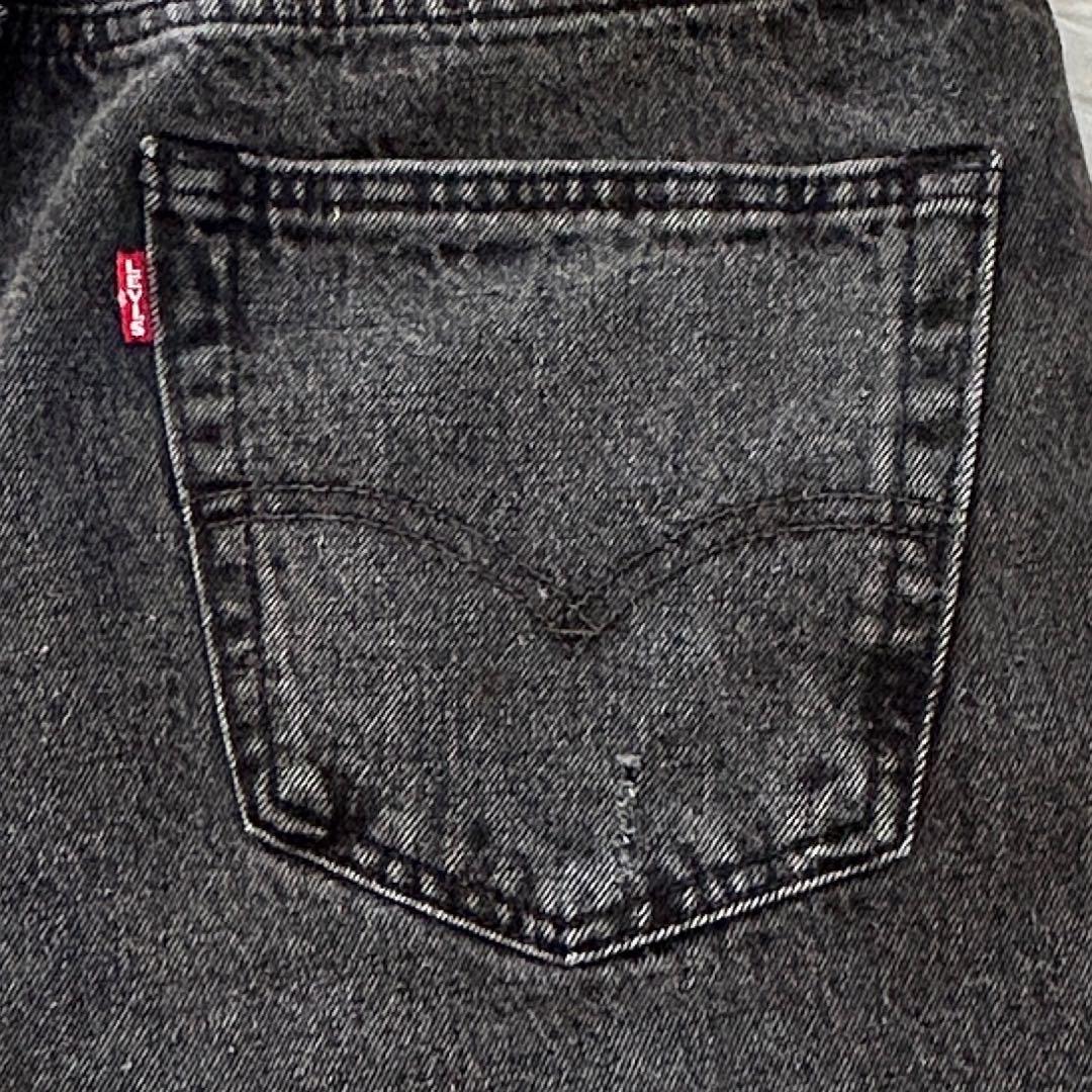 Levi's 501xx ブラックデニム W33 L32 ビッグE 赤耳