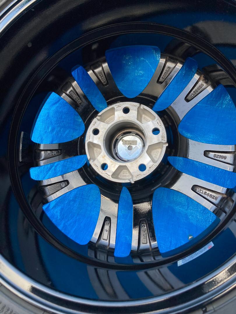 【中古】スタッドレスタイヤ•ホイールセット4本セット 225/65R17