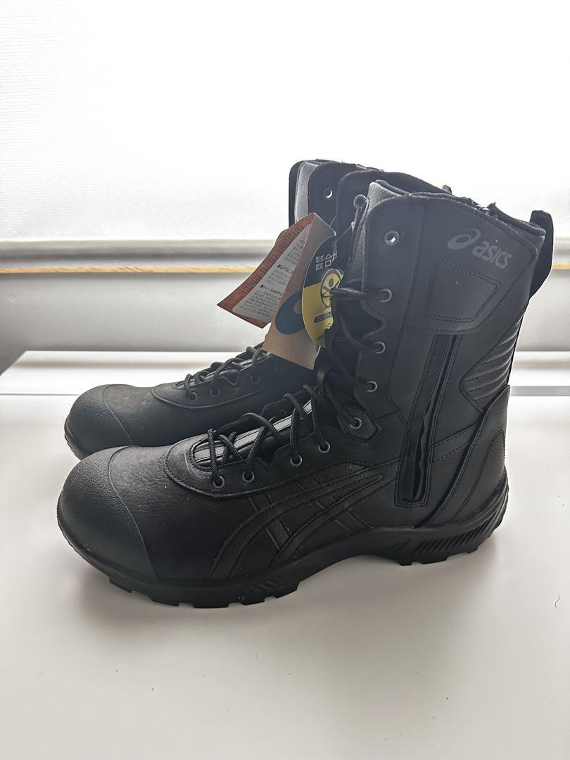 ASICS アシックス ウィンジョブCP405 ブラック×ブラック 28.0cm