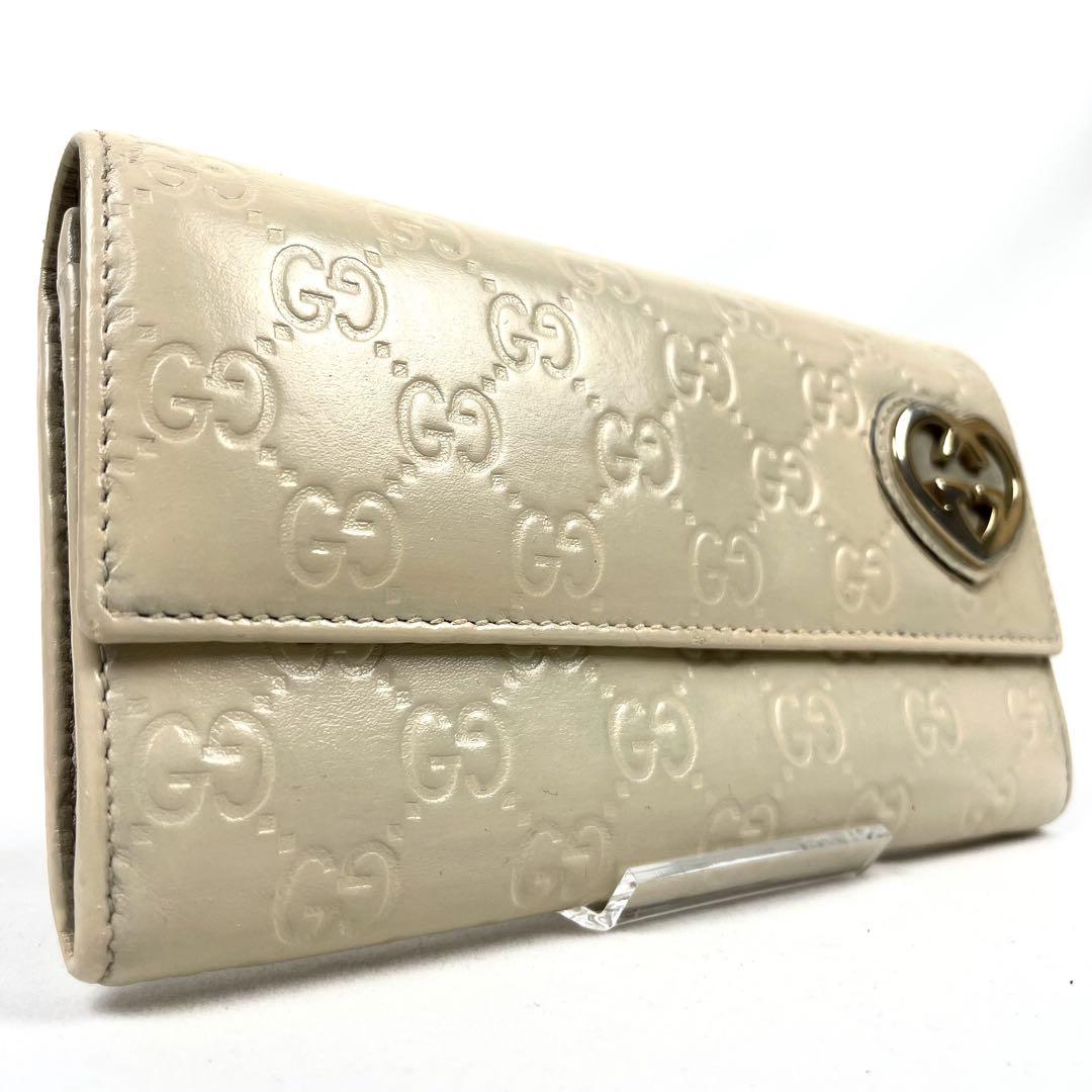 GUCCI✨長財布　マイクロシマ　パールオレンジ　ラブリーハート　リボン 楽天市場】GUCCI グッチ 二つ折財布 ラブリーLOVELY 小銭入れ
