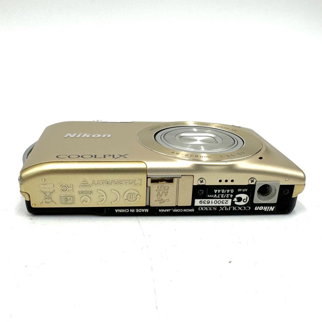 ❁動作良好❁NIKON COOLPIX S3300 コンパクトデジタルカメラ