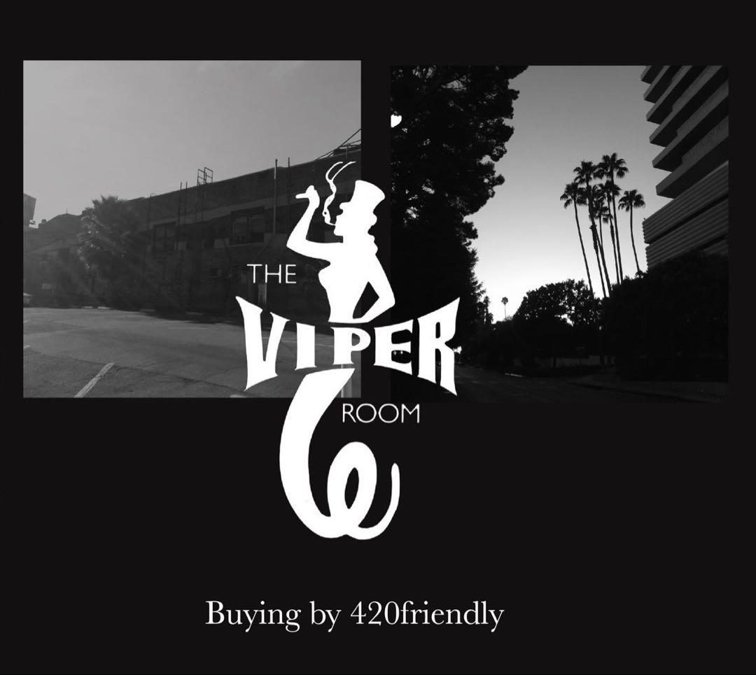 The Viper Room ロック界の老舗 ヴァイパールーム直輸入ロゴTシャツ