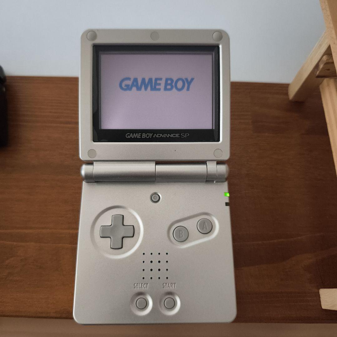 ゲームボーイアドバンス SP シルバー 本体