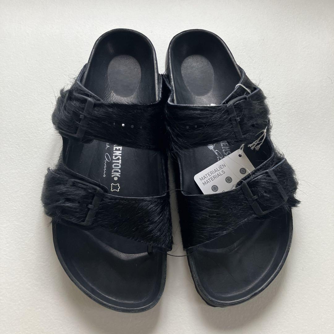 靴 Rick Owens X Birkenstock Arizona Sandals