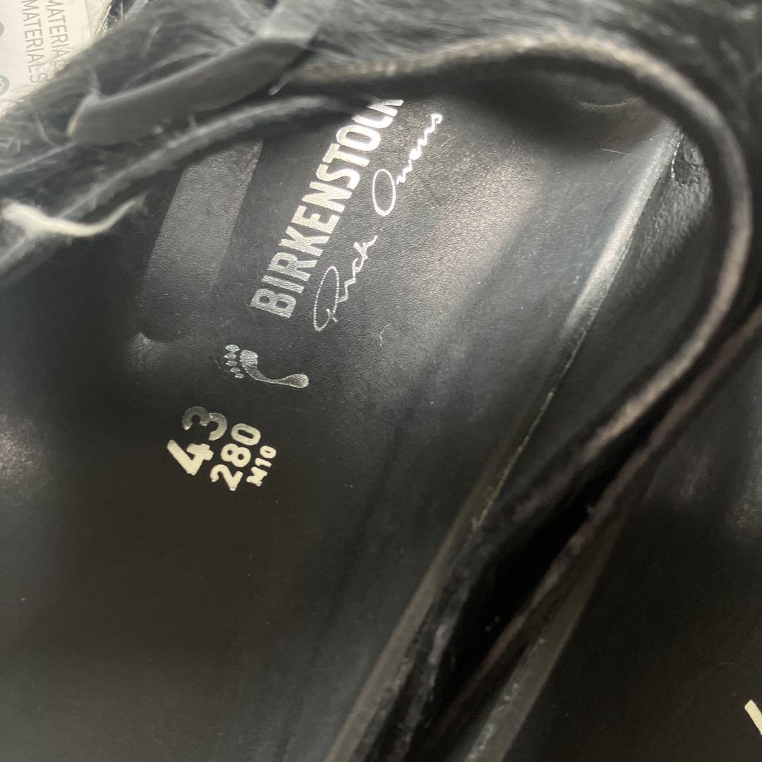 靴 Rick Owens X Birkenstock Arizona Sandals
