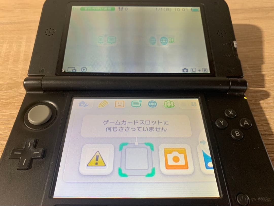 5534 Nintendo ニンテンドー 3DS LL ブルーやや傷や汚れあり UP786_INFO