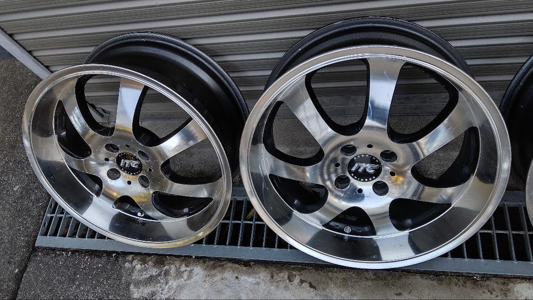 深リム✩レイズ セブリング ITC17×7j+38/4穴PCD100/4本セット