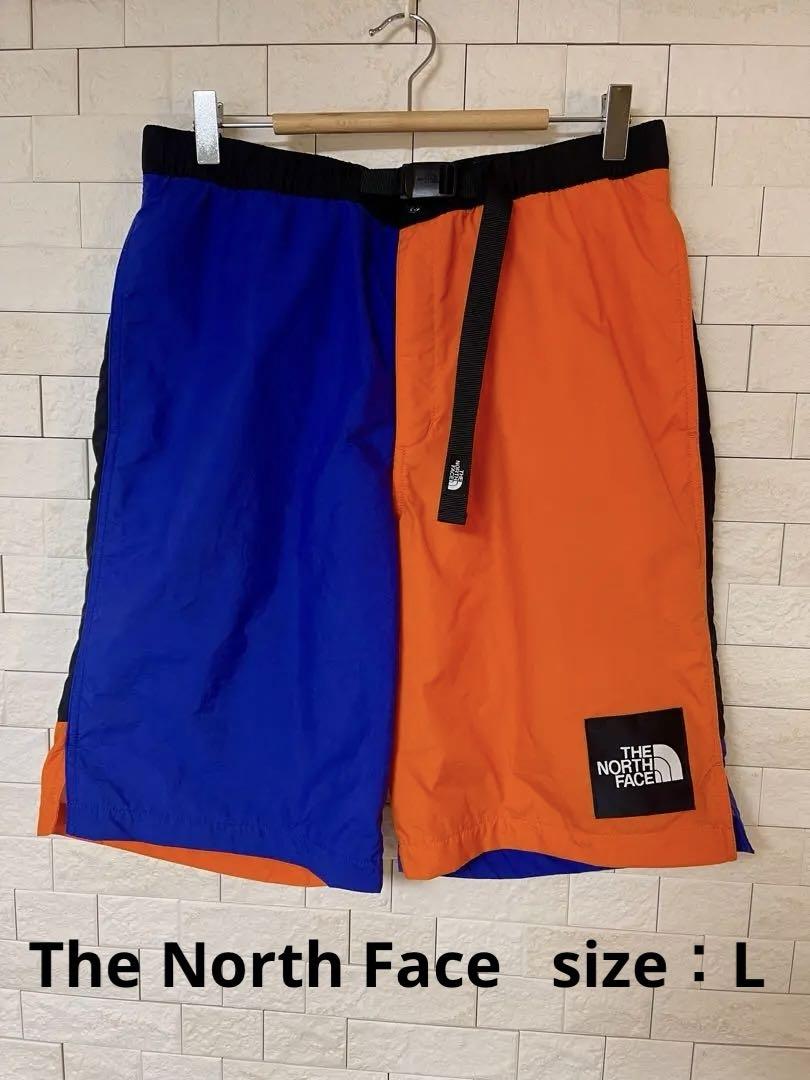 極美品✨THE NORTH FACE ショートパンツ オレンジ/青