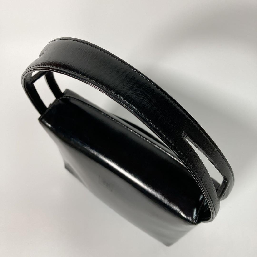 GIVENCHY ジバンシー ハンドバッグ ロゴ フォーマル ブラック GIVENCHY ジバンシー フォーマルハンドバック ブラック ロゴ金具