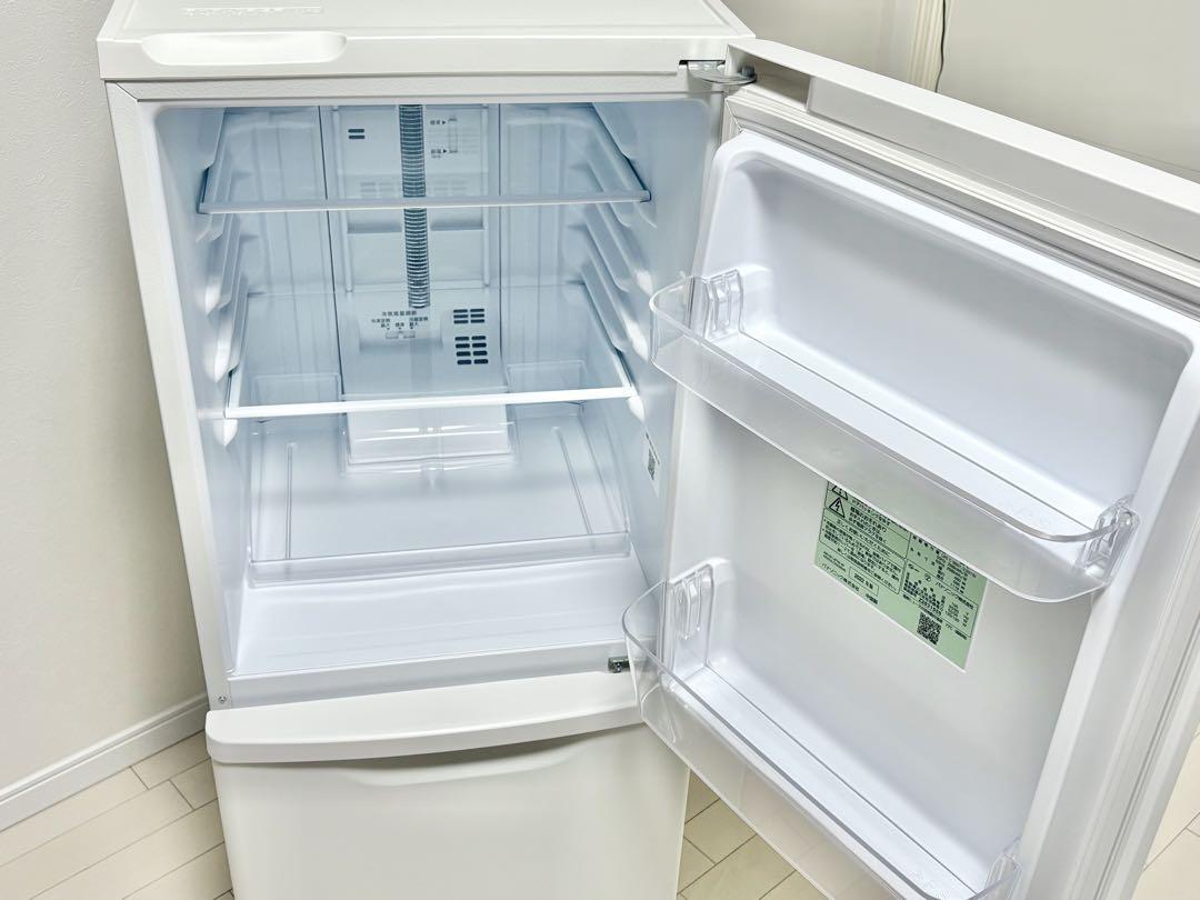 パナソニック 冷蔵庫 幅138L 2022年製 NR-B14FW-WΩ
