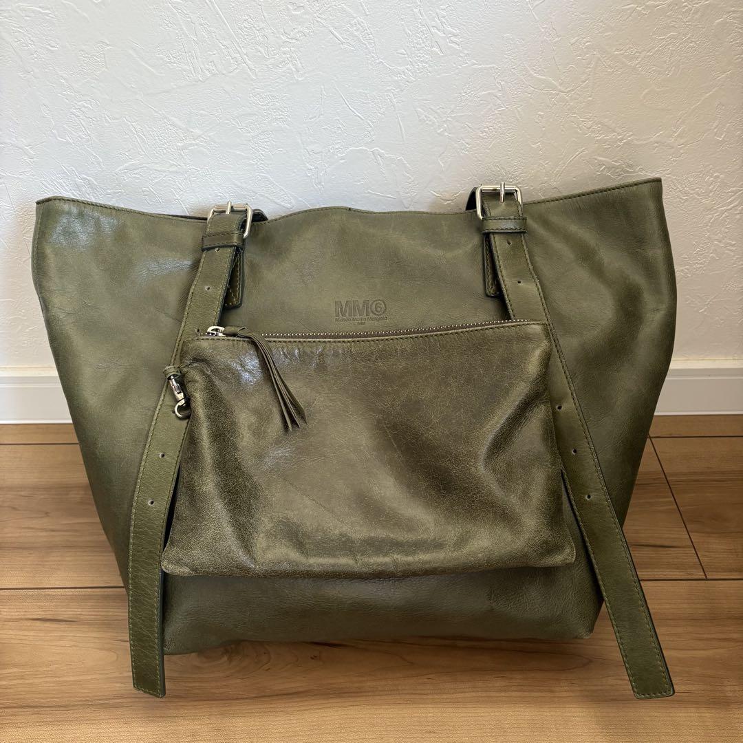 【MM6 Maison Margiela】2WAY トート&ショルダーバッグ