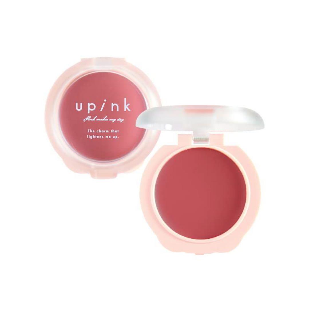 【新品未使用】upink(ユーピンク) ドリーミーグロウチーク 01ブルーミン