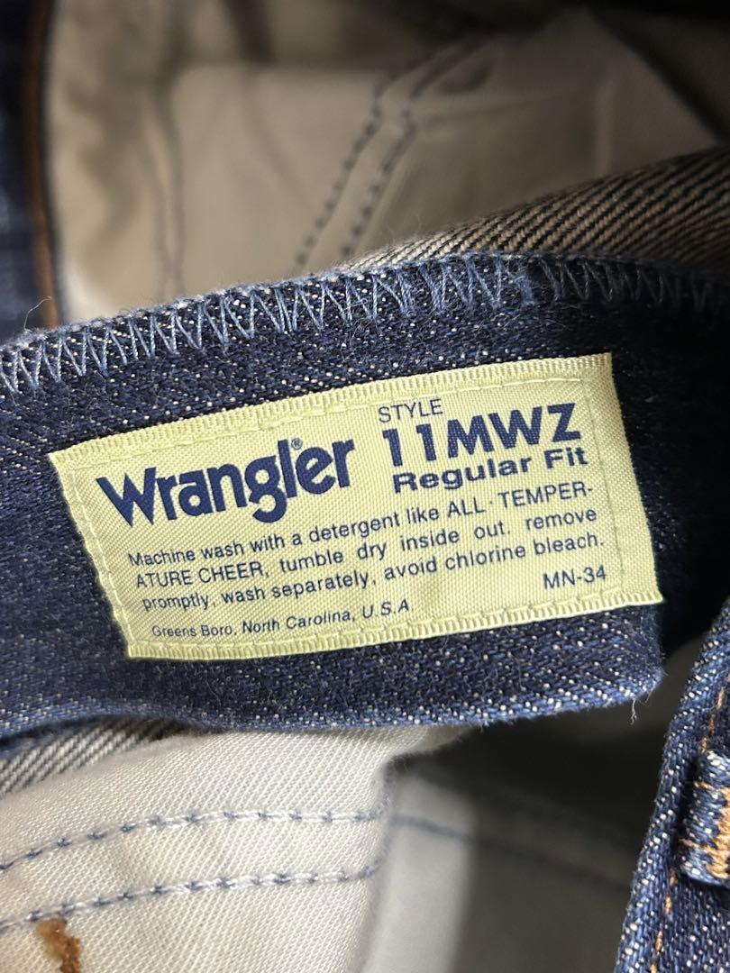 Wrangler ラングラー 11MWZ デニム 濃紺 レギュラー ジーパン